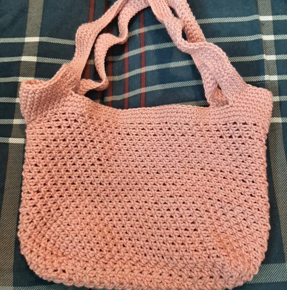 Small pink tote